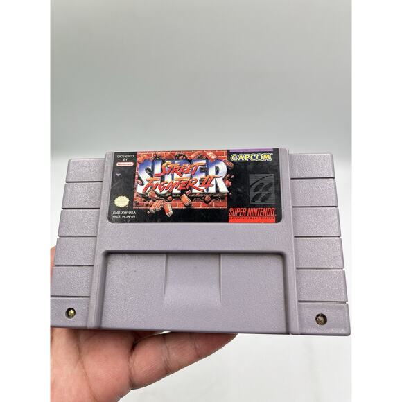 Street Fighter II: Turbo (Nintendo SNES 1993) - Picture 2 of 7